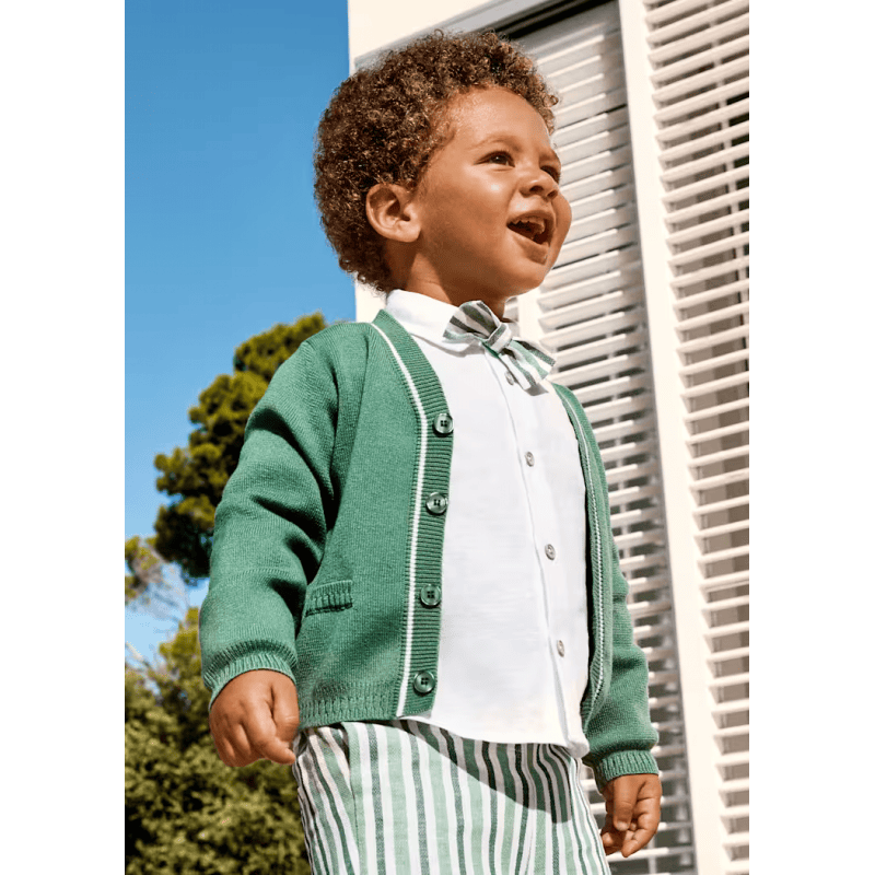 25-05374-034-800x800 Abel & Lula Παιδική Ζακέτα για Αγόρι Πράσινο 25-05374-034 - Image 4
