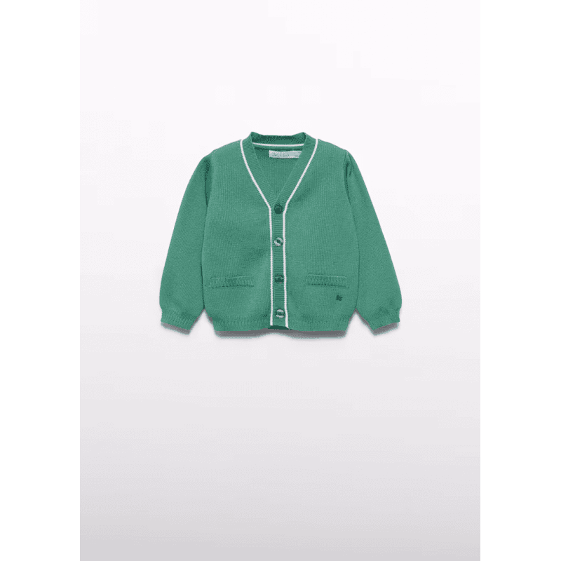 25-05374-034a-800x800 Abel & Lula Παιδική Ζακέτα για Αγόρι Πράσινο 25-05374-034 - Image 1