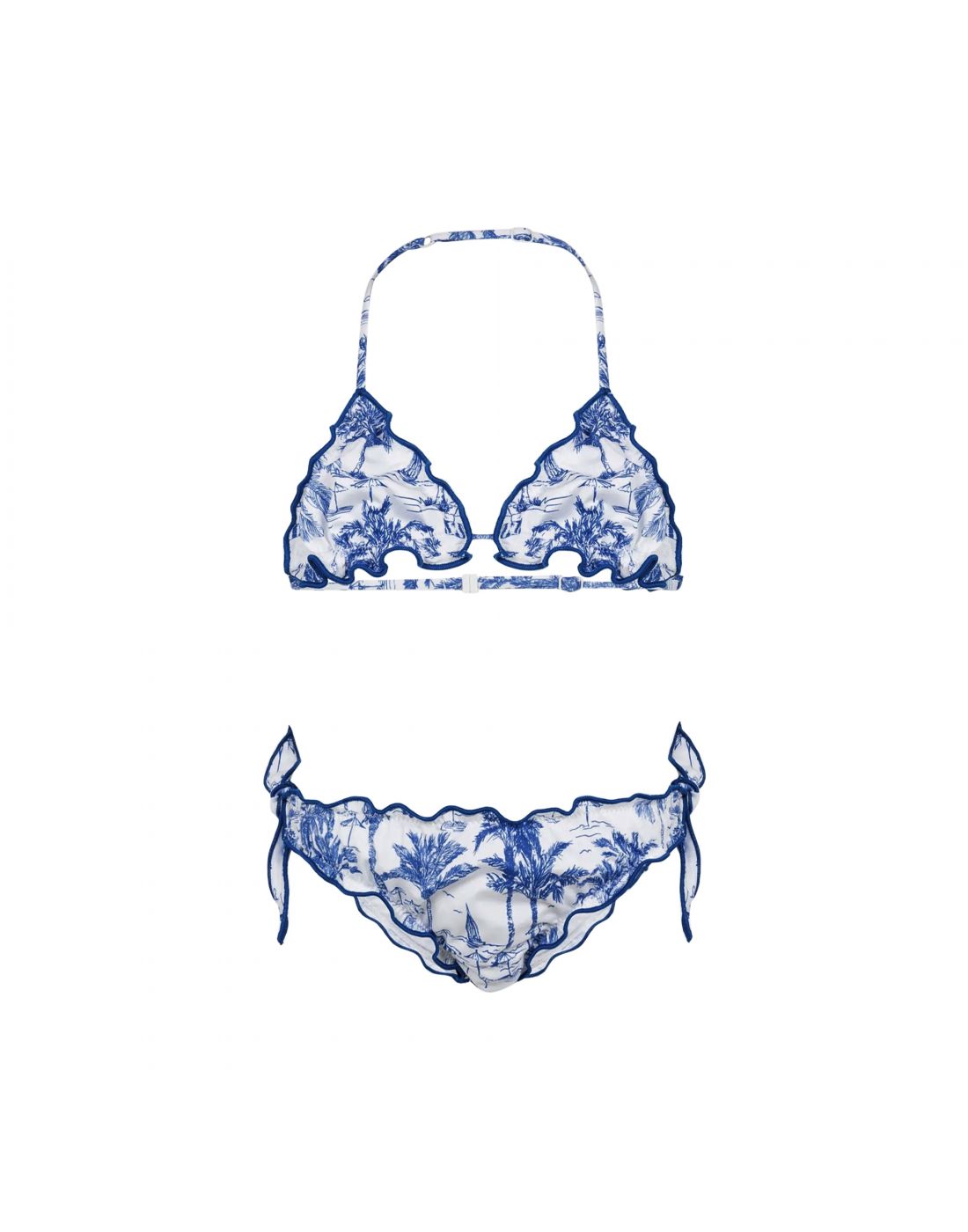 2517108603182H_1_1743430044 MC2 Saint Barth Παιδικό Μαγιό για Κορίτσι Μπλε CRIS-03182H - Image 1