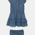 Guess Παιδικό Φόρεμα για Κορίτσι Μπλε GU0JRA5GK12D3X30-MSBW