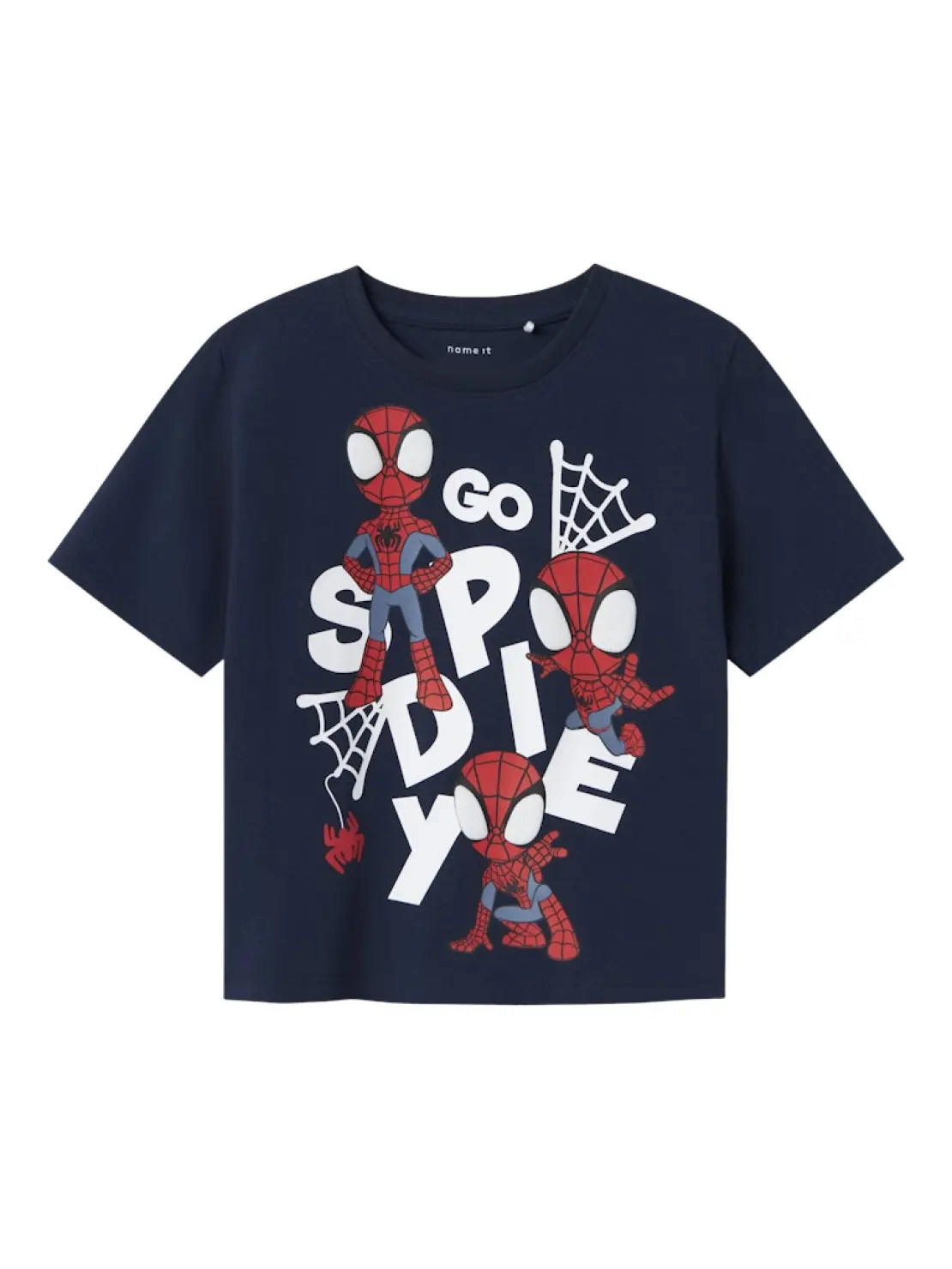 name.it.springsummer.4753936.13243037.2.jpg Name it Παιδικό Μπλούζα Spiderman για Αγόρι Μπλε 13243037-Navy-Blazer - Image 1