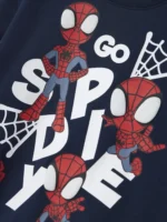 Name it Παιδικό Μπλούζα Spiderman για Αγόρι Μπλε 13243037-Navy-Blazer - Image 3