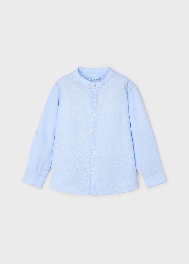 25-03119-040-L-4 Mayoral Παιδικό Πουκάμισο για Αγόρι Μπλε 25-03119-040 - Image 1
