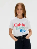 Calvin Klein Παιδικό Φούτερ για Κορίτσι Λευκό IG0IG02991-YAF