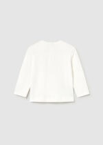Mayoral Παιδική Μπλούζα Μακρυμάνικη για Κορίτσι Μπεζ 15-00116-065 - Image 2