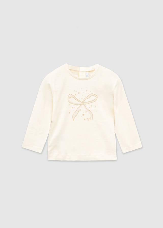 15-00116-067-L-4 Mayoral Παιδική Μπλούζα Μακρυμάνικη για Κορίτσι Καφέ 15-00116-067 - Image 1