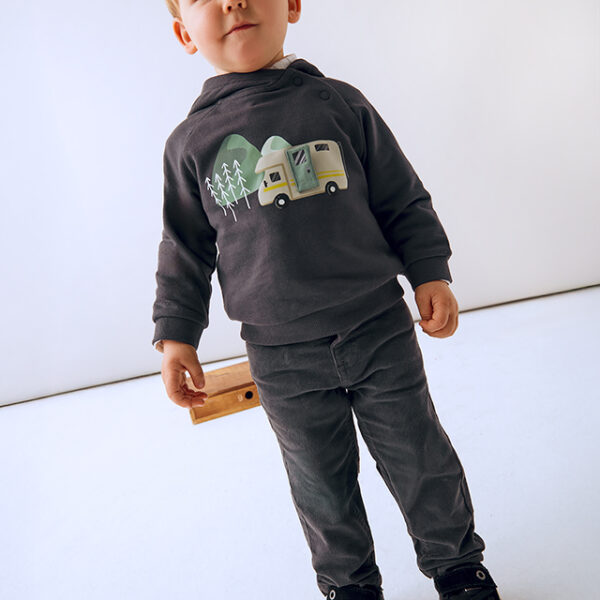 Mayoral Παιδικό Παντελόνι για Αγόρι Γκρι 15-00542-053