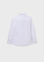 Mayoral Παιδικό Πουκάμισο Μακρυμάνικο για Αγόρι Λευκό 15-00874-011 - Image 2