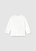 Mayoral Παιδική Μπλούζα Μακρυμάνικη για Αγόρι Μπεζ 15-02069-039 - Image 5