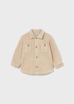 Mayoral Παιδικό Πουκάμισο Μακρυμάνικο για Αγόρι Μπεζ 15-02105-051 - Image 3