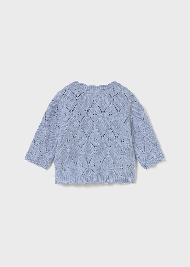 15-02332-037-L-5 Mayoral Βρεφικό Μπολερό για Κορίτσι Μπλε 15-02332-037 - Image 2