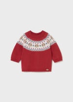 Mayoral Βρεφικό Πουλόβερ για Αγόρι Κόκκινο 15-02336-095