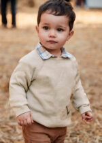 Mayoral Παιδικό Πουλόβερ για Αγόρι Μπεζ 15-02345-022