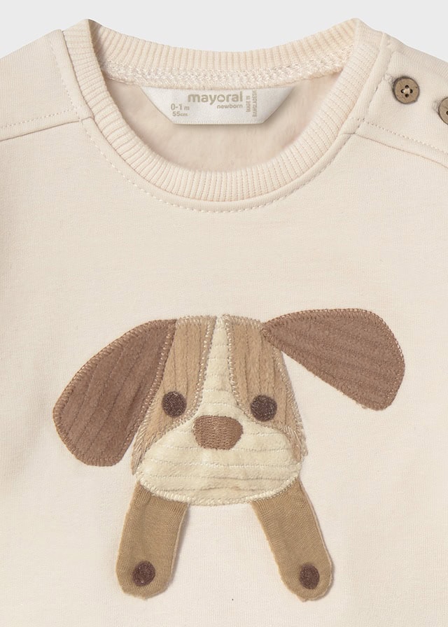 15-02406-094-L-7 Mayoral Βρεφικό Πουλόβερ για Αγόρι Μπεζ 15-02406-094 - Image 4