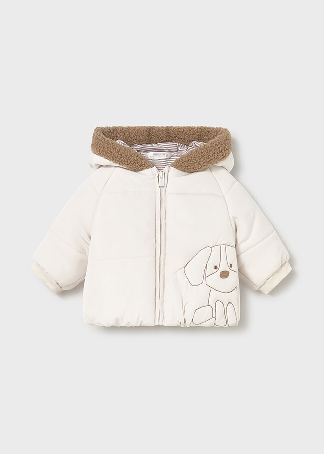 15-02410-056-L-4 Mayoral Βρεφικό Μπουφάν για Αγόρι Μπεζ 15-02410-056 - Image 3