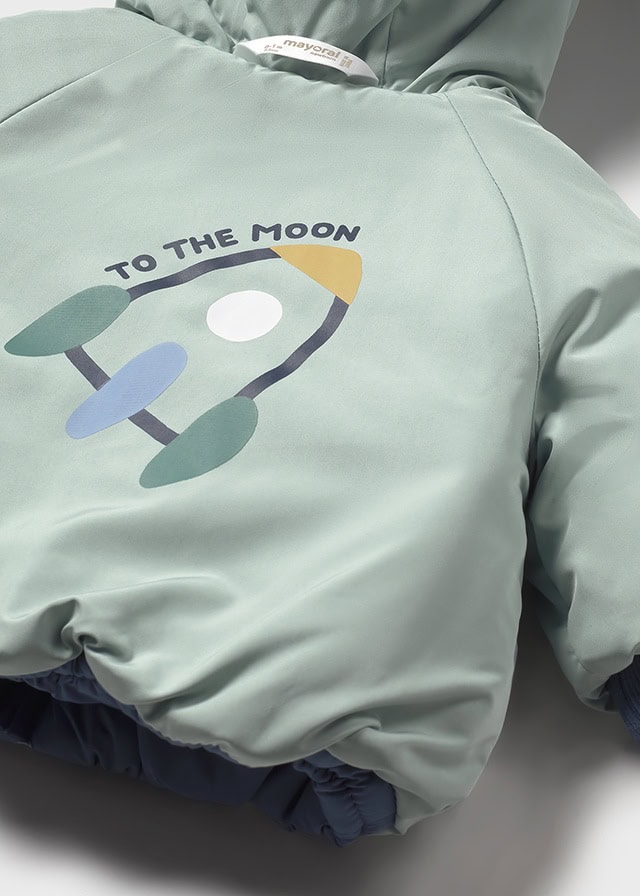 15-02410-057-L-7 Mayoral Βρεφικό Μπουφάν για Αγόρι Μπλε 15-02410-057 - Image 4