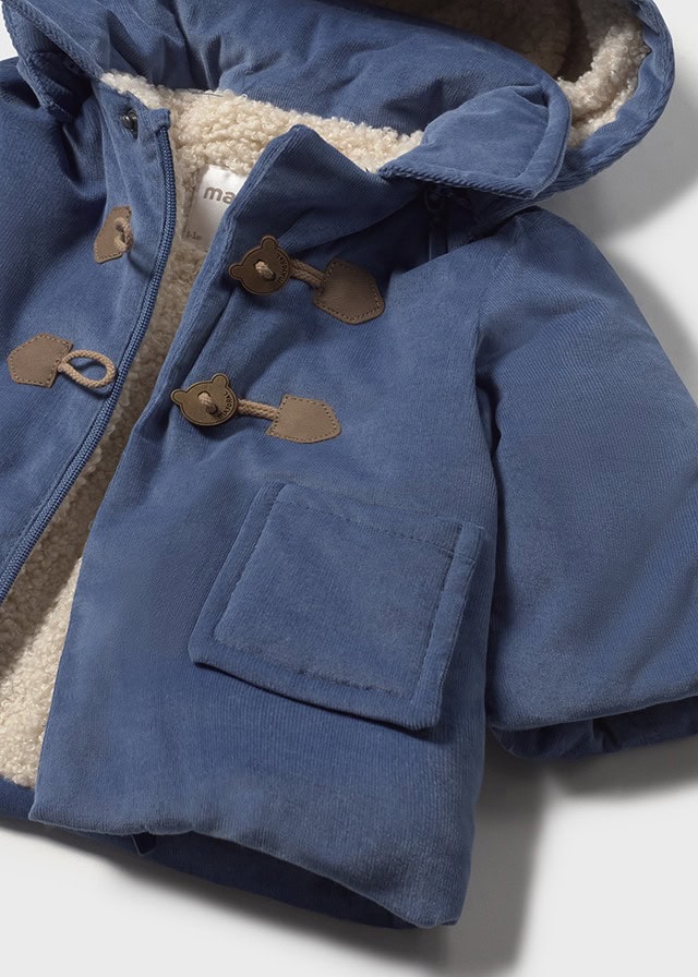 15-02411-063-L-6 Mayoral Βρεφικό Παλτό για Αγόρι Μπλε 15-02411-063 - Image 3