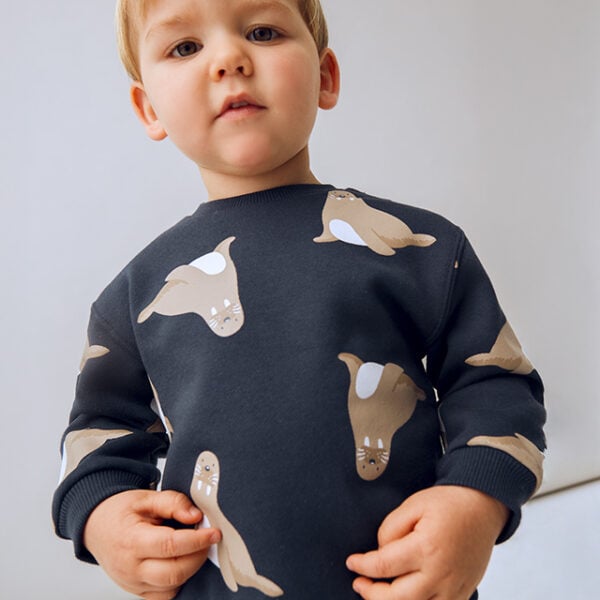 Mayoral Παιδικό Φούτερ για Αγόρι Μπλε 15-02417-035