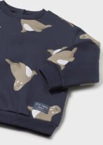 Mayoral Παιδικό Φούτερ για Αγόρι Μπλε 15-02417-035 - Image 4