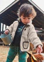 Mayoral Παιδική Ζακέτα για Αγόρι Μπεζ 15-02427-021 - Image 2