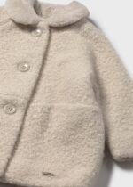 Mayoral Παιδικό Παλτό για Κορίτσι Μπεζ 15-02432-073 - Image 4