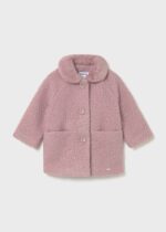 Mayoral Παιδικό Παλτό για Κορίτσι Μπεζ 15-02432-075