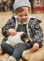 Mayoral Παιδικό Μπουφάν Διπλής Όψης για Κορίτσι Μπεζ 15-02437-059