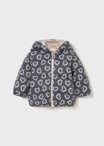 Mayoral Παιδικό Μπουφάν Διπλής Όψης για Κορίτσι Μπεζ 15-02437-059 - Image 2