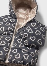 Mayoral Παιδικό Μπουφάν Διπλής Όψης για Κορίτσι Μπεζ 15-02437-059 - Image 5