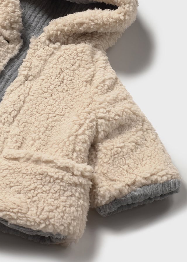 15-02496-081-L-7 Mayoral Βρεφικό Παλτό για Αγόρι Γκρι 15-02496-081 - Image 5