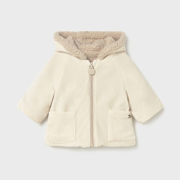 Mayoral Βρεφικό Παλτό για Αγόρι Μπεζ 15-02496-082