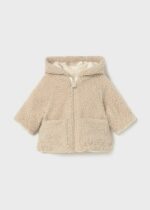 Mayoral Βρεφικό Παλτό για Αγόρι Μπεζ 15-02496-082 - Image 3