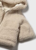 Mayoral Βρεφικό Παλτό για Αγόρι Μπεζ 15-02496-082 - Image 4