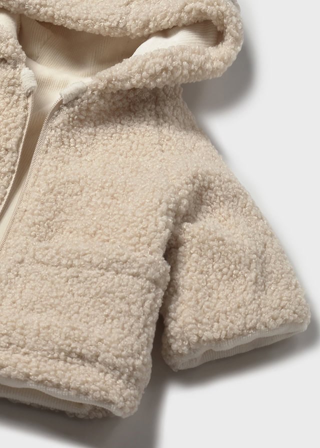 15-02496-082-L-7 Mayoral Βρεφικό Παλτό για Αγόρι Μπεζ 15-02496-082 - Image 4