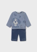 Mayoral Βρεφικό Σετ για Αγόρι Μπλε 15-02583-079