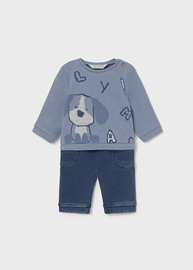 15-02583-079-L-4 Mayoral Βρεφικό Σετ για Αγόρι Μπλε 15-02583-079 - Image 1