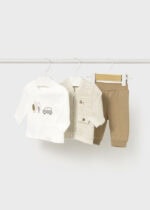 Mayoral Βρεφικό Σετ για Αγόρι Μπεζ 15-02622-026 - Image 3