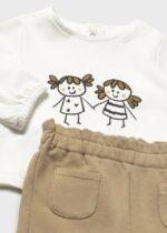 Mayoral Βρεφικό Σετ για Κορίτσι Μπεζ 15-02633-054 - Image 6