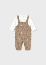 Mayoral Βρεφικό Φορμάκι για Αγόρι Μπεζ 15-02636-078