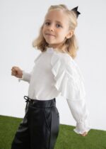 Abel & Lula Παιδική Μπλούζα Μακρυμάνικη για Κορίτσι Μπεζ 15-05615-003