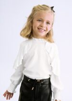 Abel & Lula Παιδική Μπλούζα Μακρυμάνικη για Κορίτσι Μπεζ 15-05615-003 - Image 3