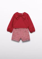 Abel & Lula Παιδικό Σετ για Κορίτσι Κόκκινο 15-05711-002