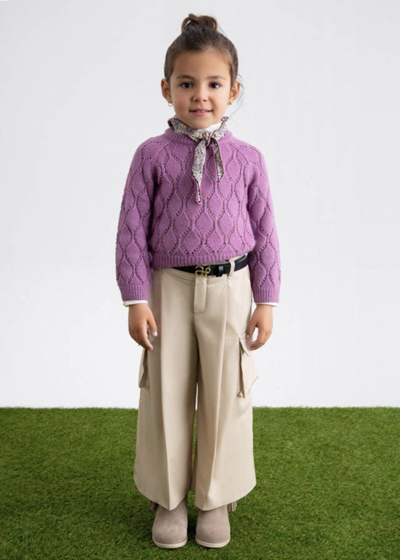 15-05725-001-L-1 Abel & Lula Παιδικό Παντελόνι για Κορίτσι Μπεζ 15-05725-001 - Image 1