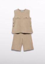 Abel & Lula Παιδικό Σετ για Κορίτσι Μπεζ 15-05728-001 - Image 4