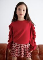 Abel & Lula Παιδικό Πουλόβερ για Κορίτσι Κόκκινο 15-05823-002