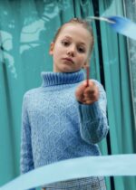 Abel & Lula Παιδικό Πουλόβερ για Κορίτσι Μπλε 15-05830-004