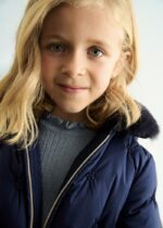 Abel & Lula Παιδικό Μπουφάν για Κορίτσι Μπλε 15-05848-093 - Image 2