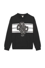 Guess Παιδικό Φούτερ για Κορίτσι Μαύρο J5YQ01KA6R4-JBLK