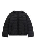 Guess Παιδικό Μπουφάν για Κορίτσι Μαύρο H4BJ10WCFM0-JBLK