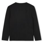 BOSS Παιδικό Μπλούζα Μακρυμάνικη για Αγόρι Μαύρο 25-J52376-09B - Image 2